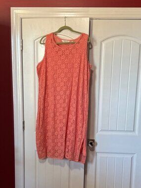 Elegant Sleeveless Pink Dress